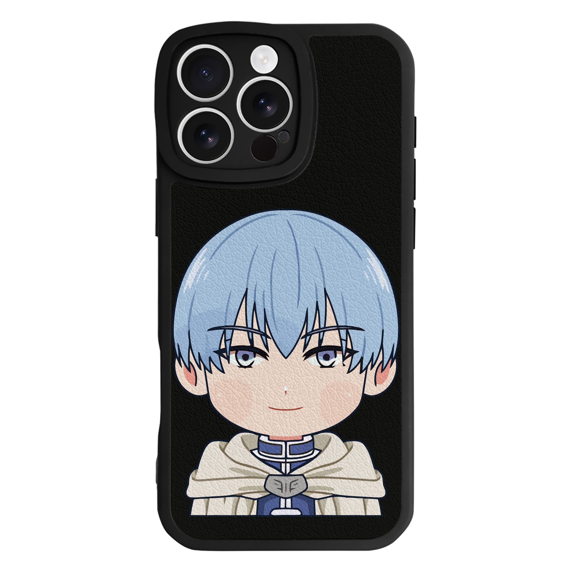 （画像用） 葬送のフリーレン Frieren 【iPhone 16シリーズ対応】シリコンスマホケース（レザー調） 材質：シリコン